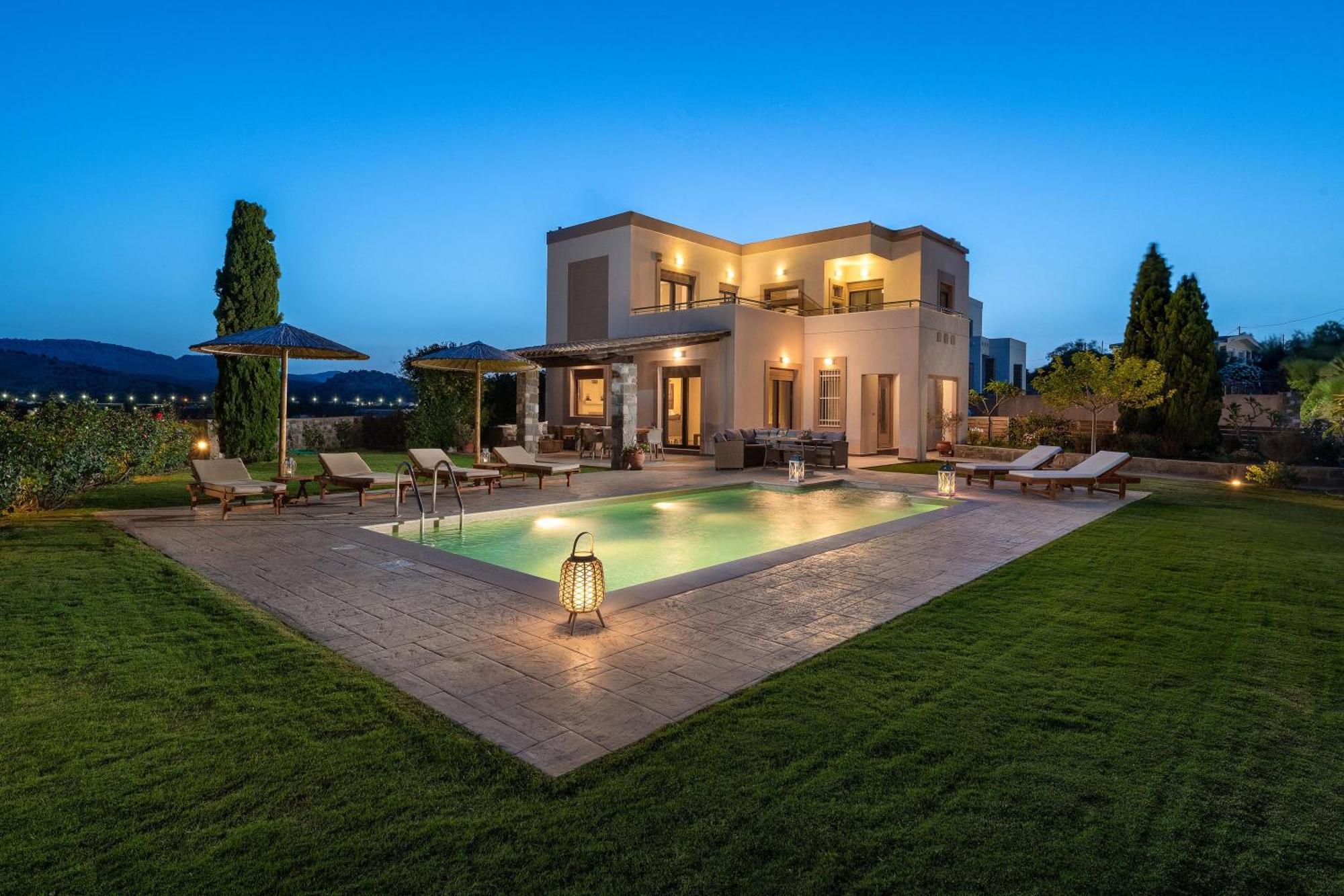 Majestic View Villa Kolymbia Ngoại thất bức ảnh